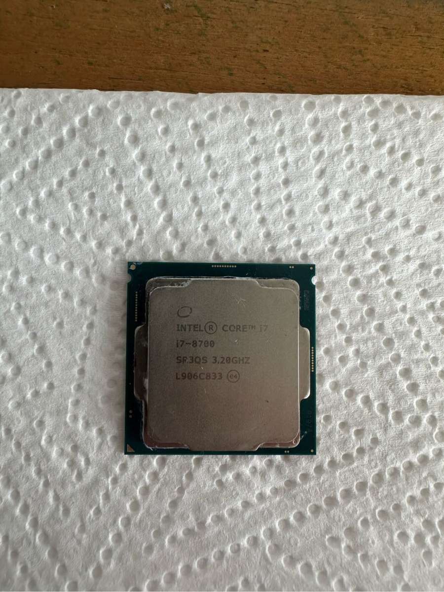 CPUs - Intel Core i7-8700 @ 3.20GHz CPU was sold for