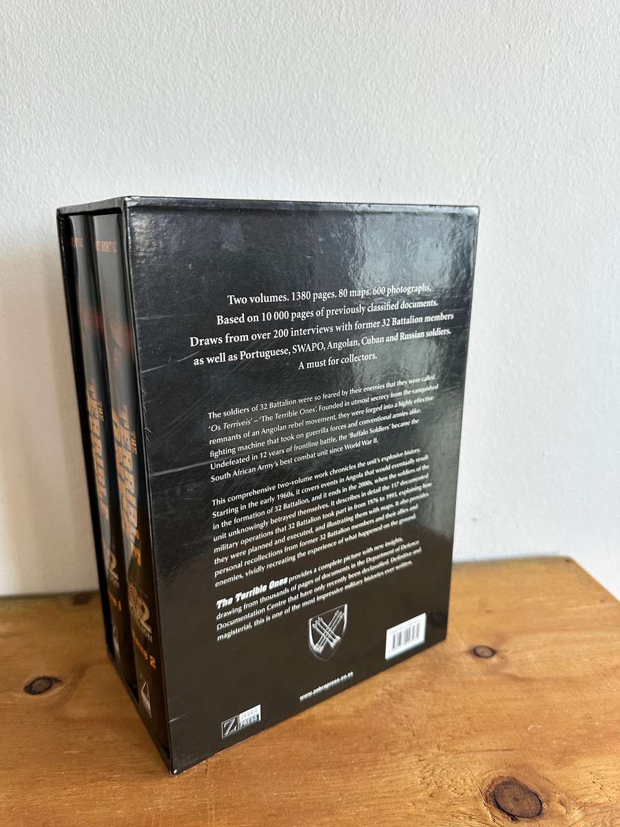The Terrible Ones- A Complete History of 32 Battalion- 2 Volume Boxed Set.