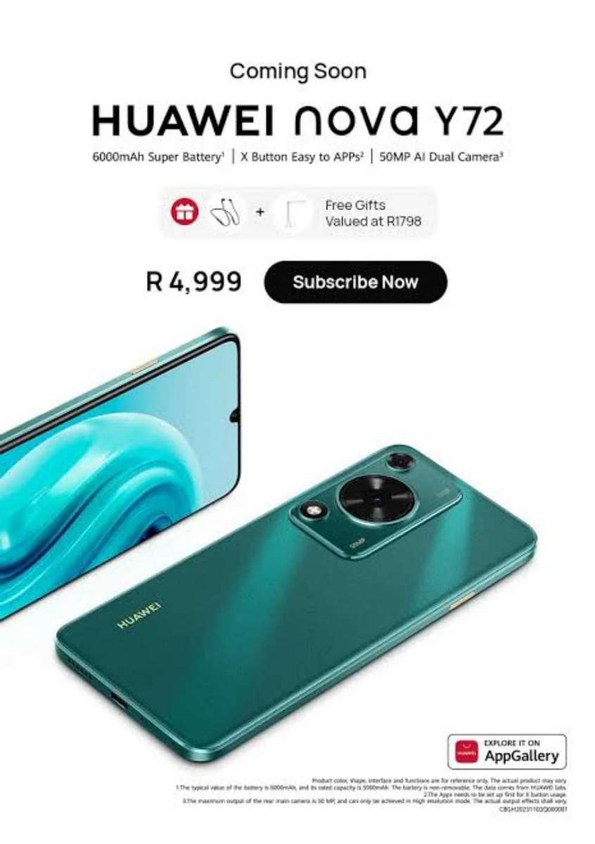 Huawei nova Y72