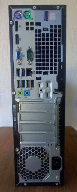 HP EliteDesk 705 G3 Small Form Factor (SFF) PC with an AMD 7th Gen A8-9600