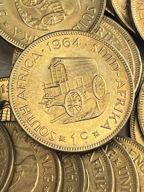 1964 RSA 1 cents (1st Decimal series)