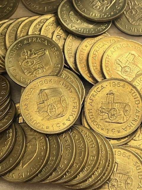 1964 RSA 1 cents (1st Decimal series)