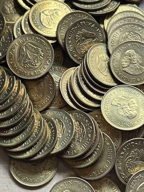 1964 RSA 1/2 cents (1st Decimal series)