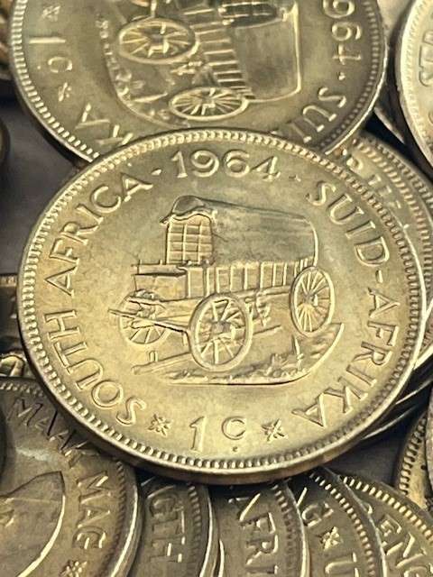 1964 RSA 1 cents (1st Decimal series)