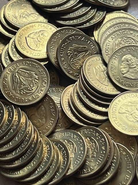 1964 RSA 1/2 cents (1st Decimal series)