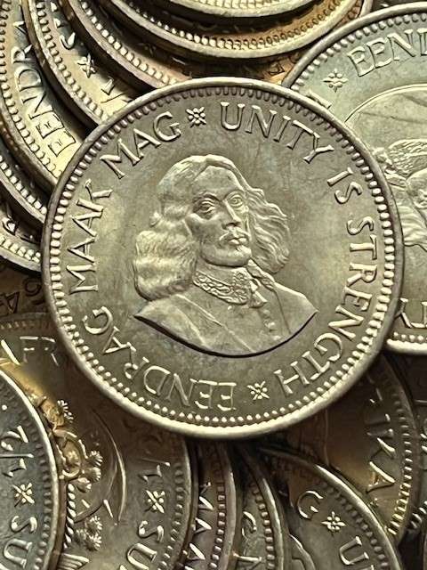 1964 RSA 1/2 cents (1st Decimal series)