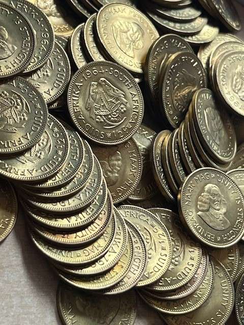 1964 RSA 1/2 cents (1st Decimal series)