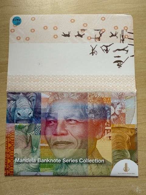 SAME SERIAL NUMBER SA BANK NOTES - PREFIX "NM" Very Low Number notes, SET No #53