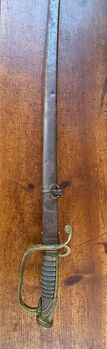 Sword with Scabbard stamped E & F Horster, Solingen.