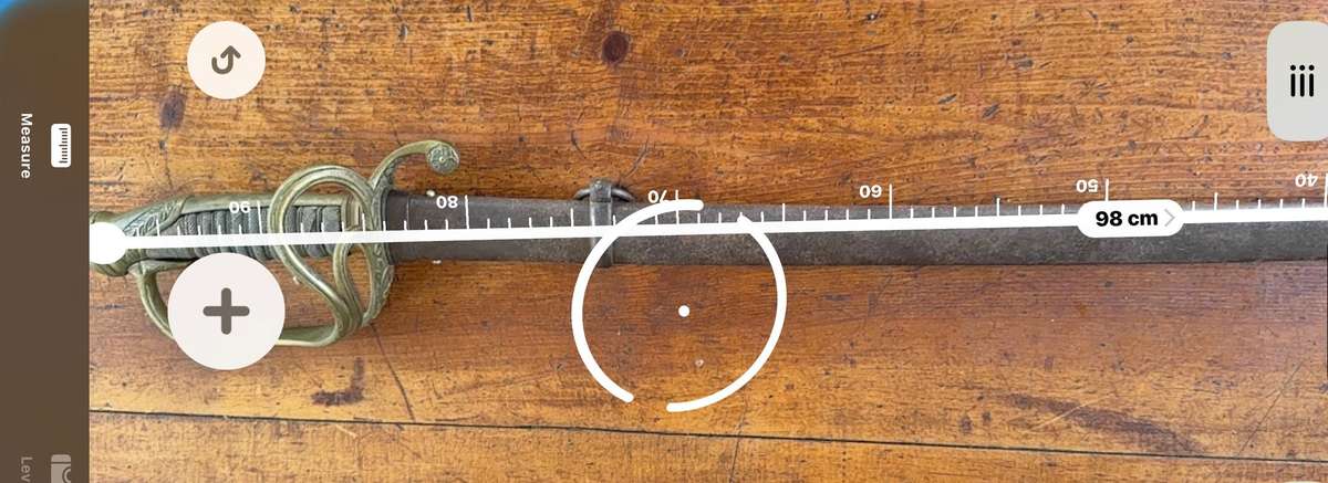 Sword with Scabbard stamped E & F Horster, Solingen.