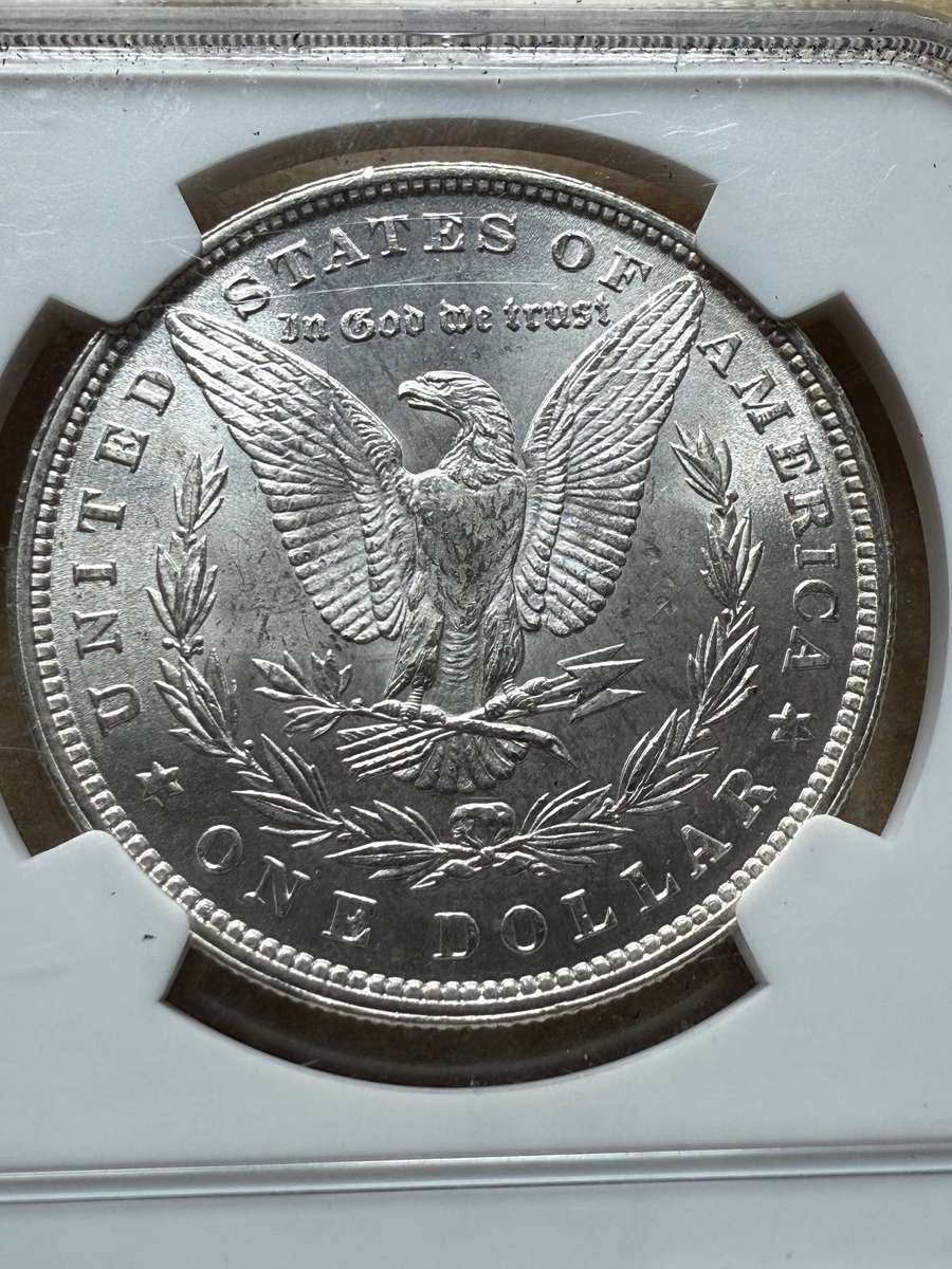 1880 USA Morgan $1 - NGC graded MS63