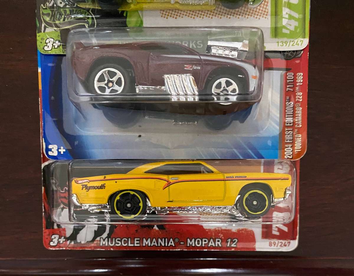 Hot Wheels CHEVROLET COLLECTION SET OF 10