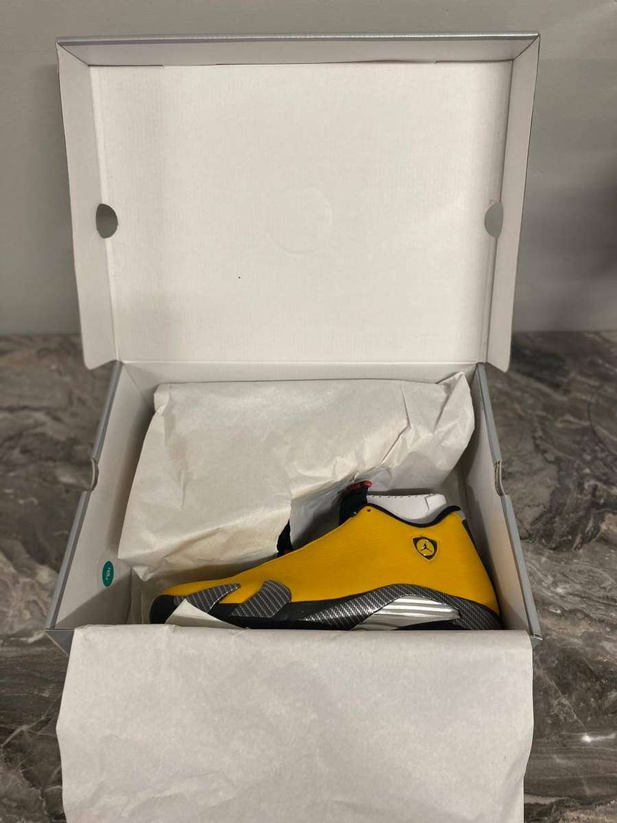 AIR JORDAN YELLOW FERRARI