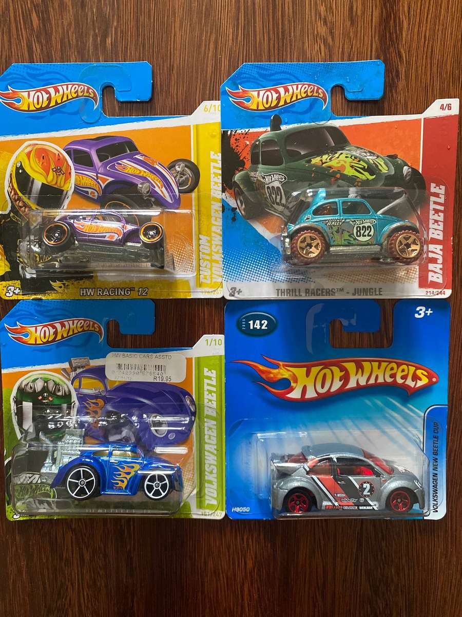 Hot Wheels VW BEETLES COLLECTION SET OF 4 - Or buy individually