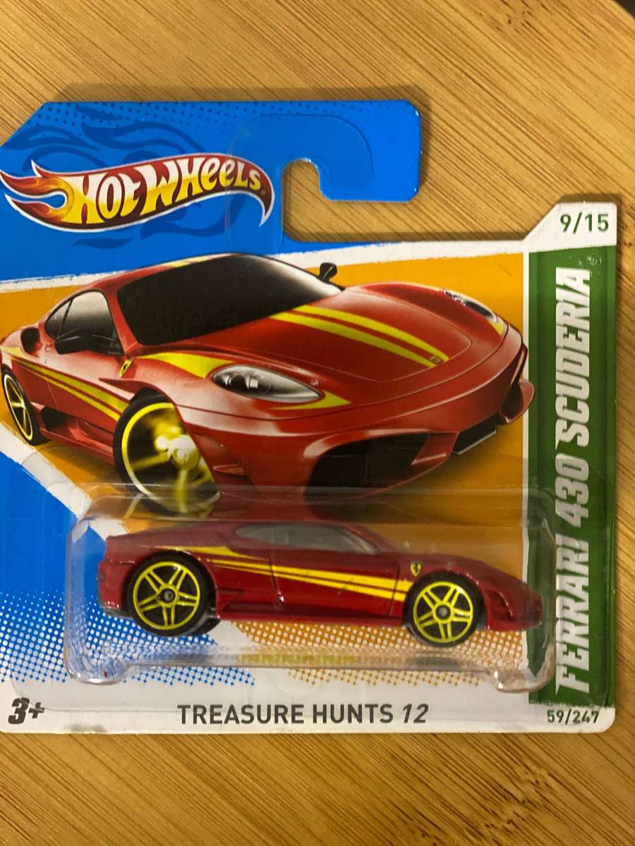 HOT WHEELS TREASURE HUNTS Ferrari 430 Scuderia