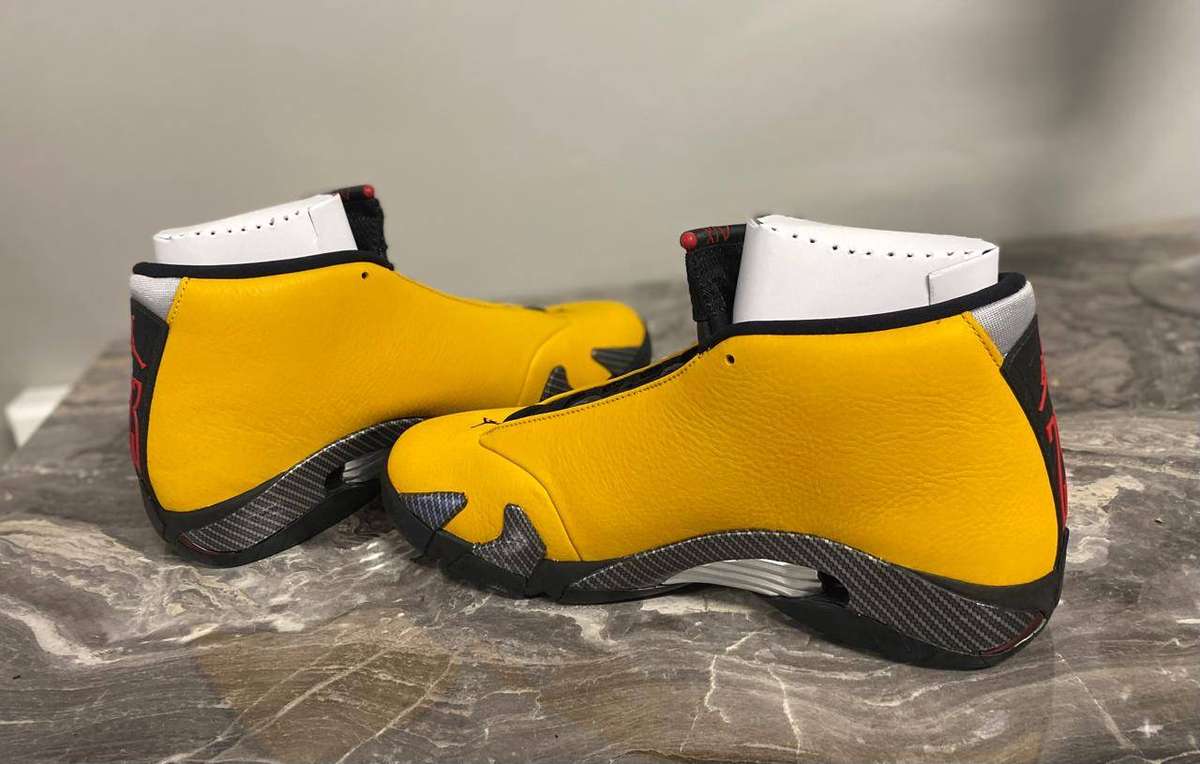 AIR JORDAN YELLOW FERRARI