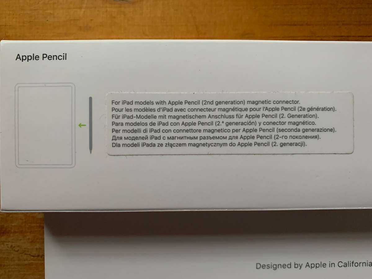 Apple Pencil 2nd Gen