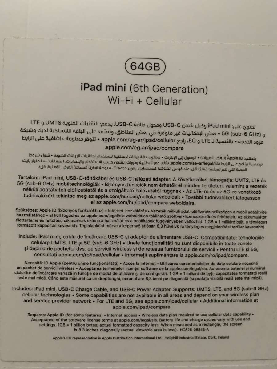 Apple iPad Mini 6th Gen