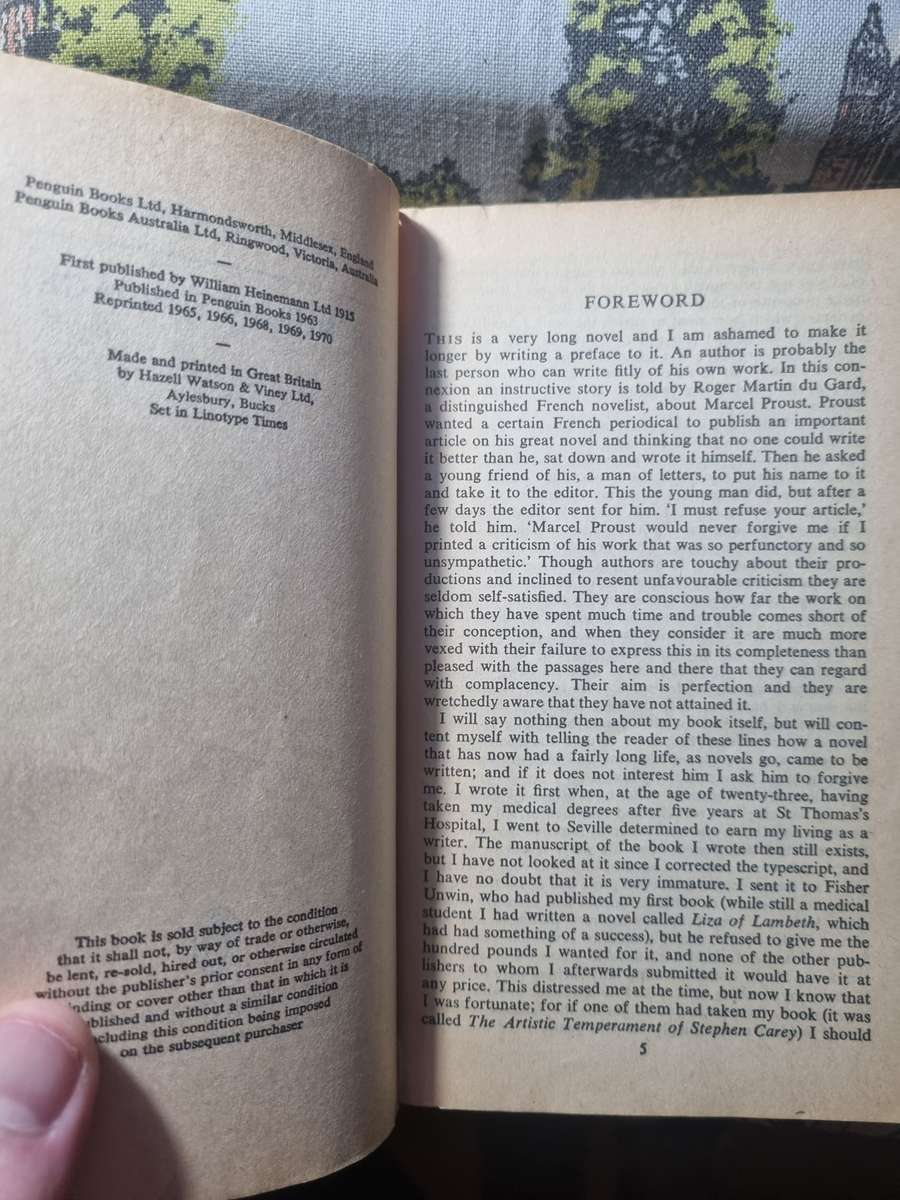 Of Human Bondage - W. Somerset-Maugham