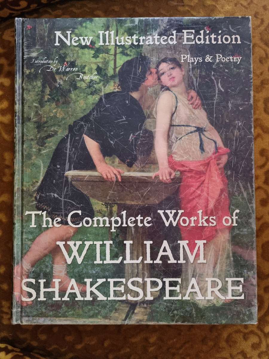 Illustrated Complete Works of Shakespeare. Large hardcover!