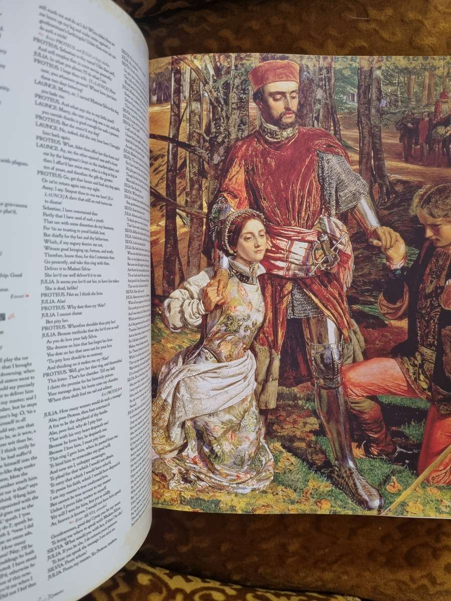 Illustrated Complete Works of Shakespeare. Large hardcover!