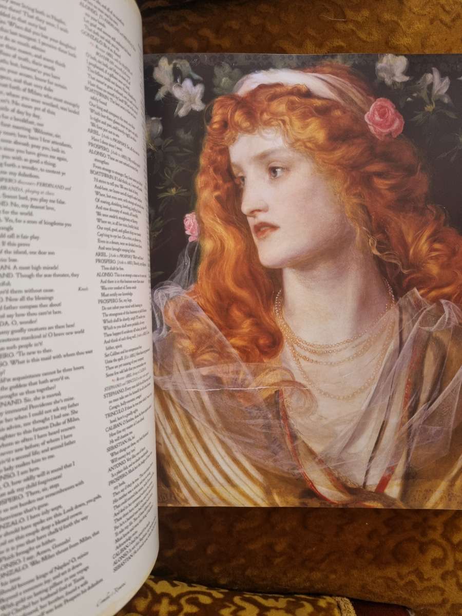 Illustrated Complete Works of Shakespeare. Large hardcover!