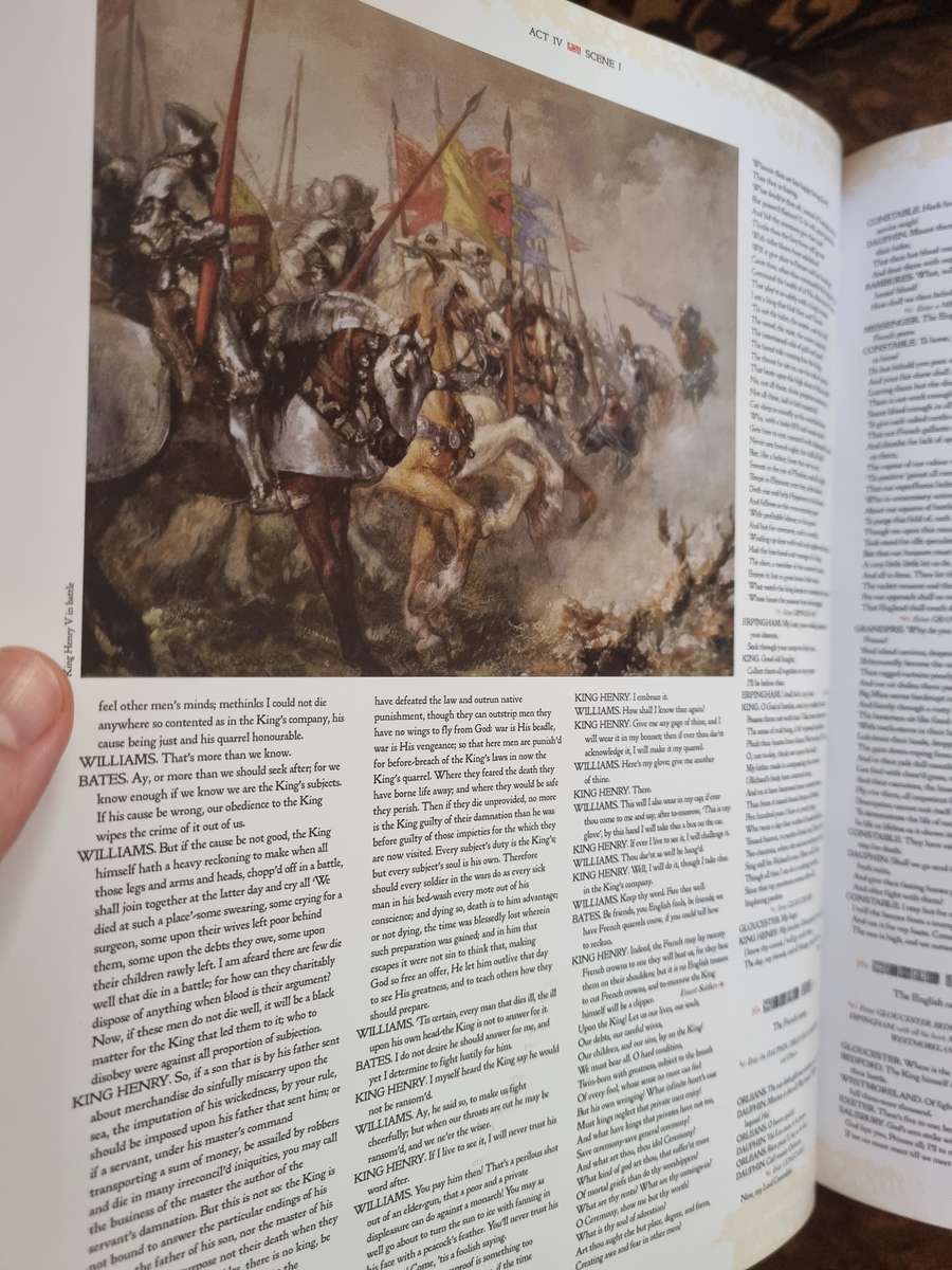 Illustrated Complete Works of Shakespeare. Large hardcover!