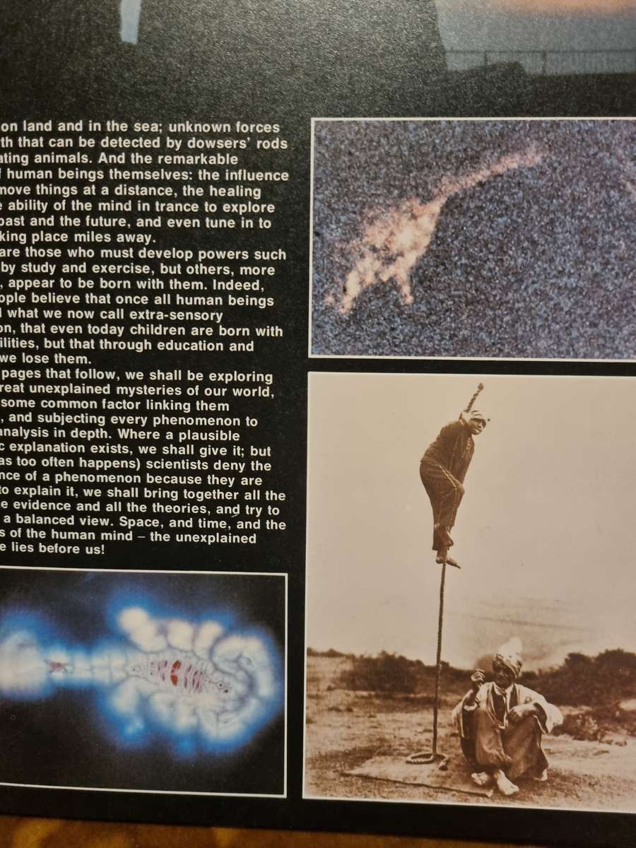 Mysteries of Mind, Space, and Time.