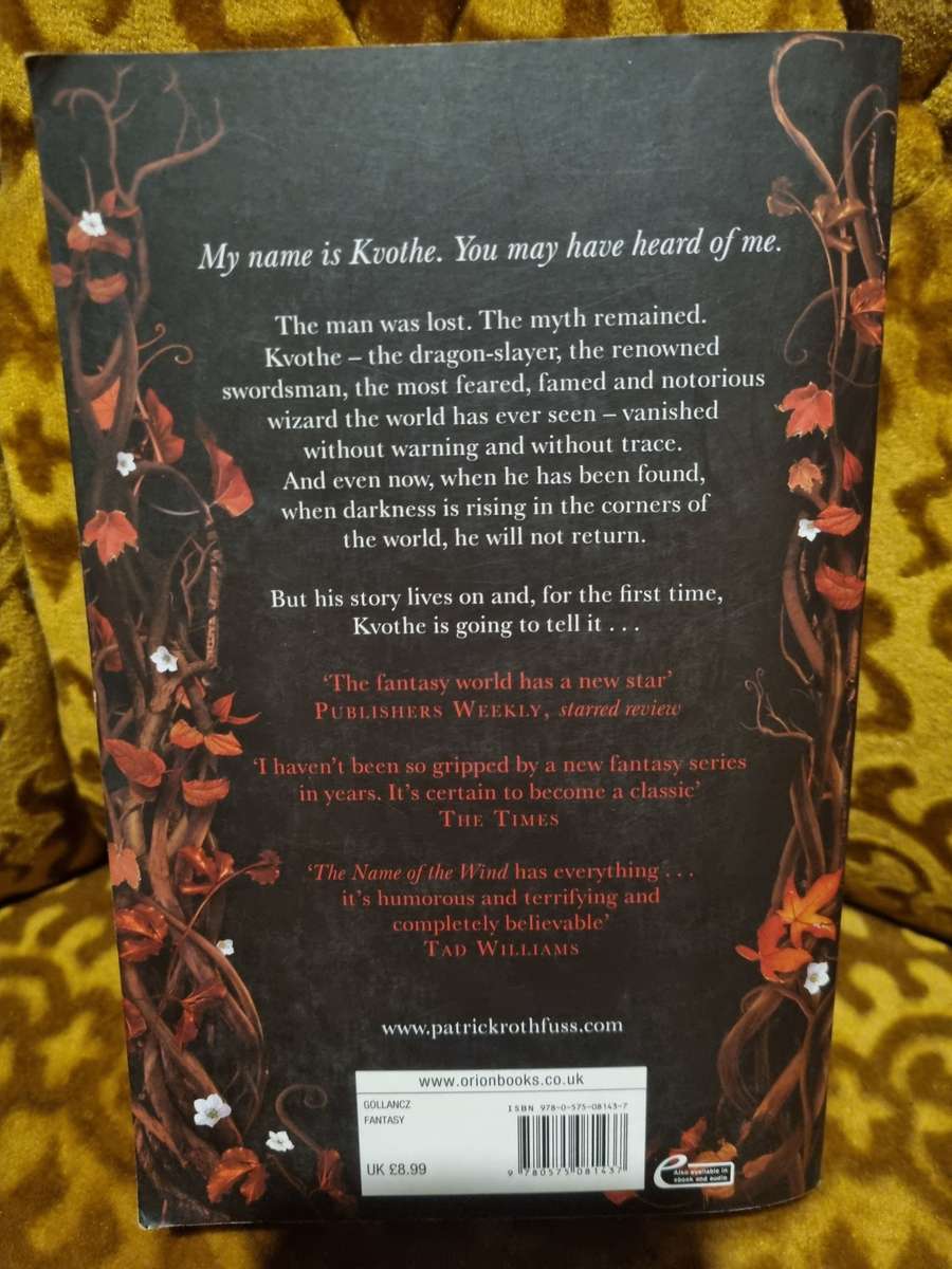 The Wise Man's Fear - Patrick Rothfuss [Kingkiller Chronicle]