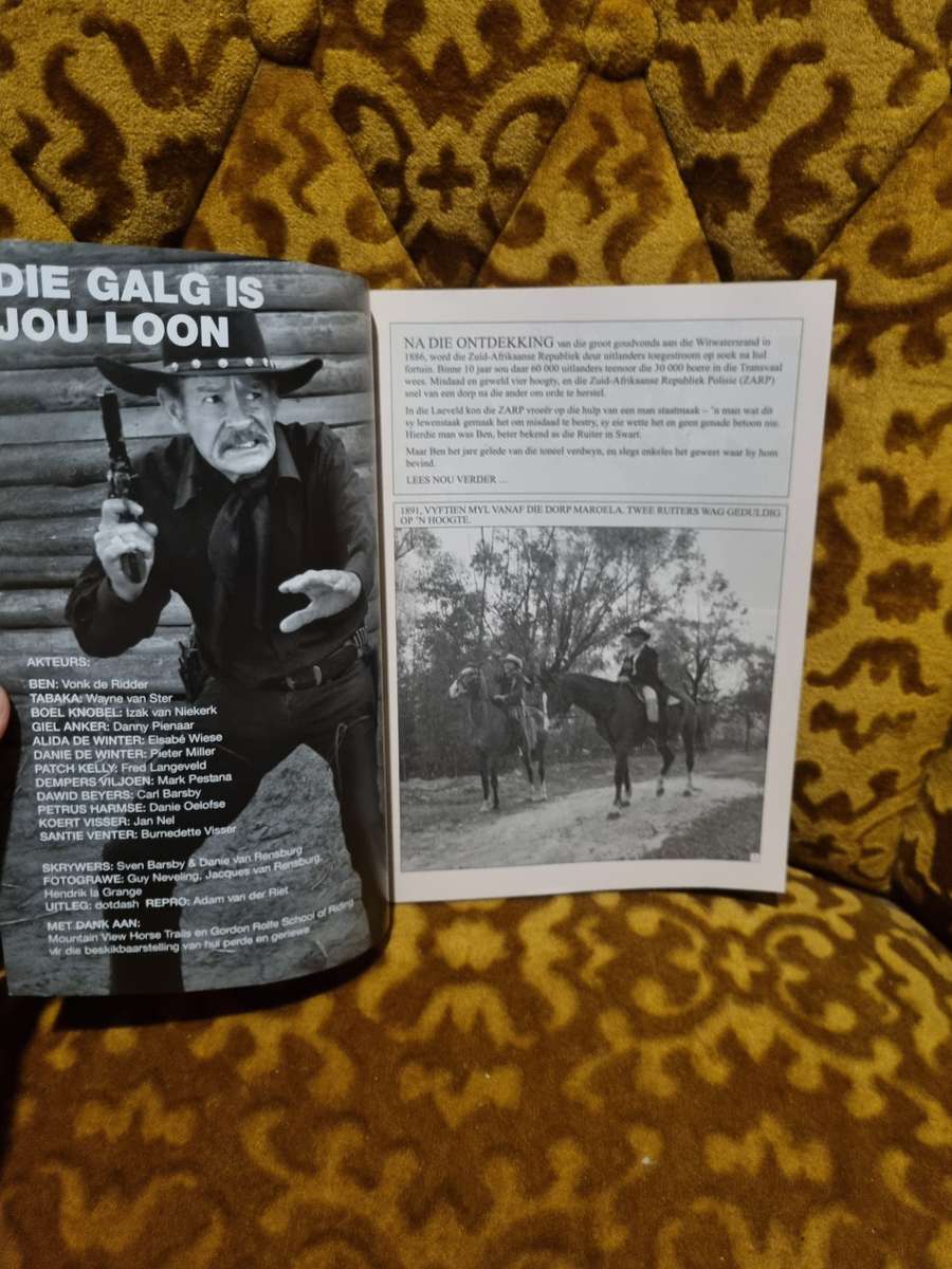 Ruiter in Swart - Die Galg is Jou Loon!