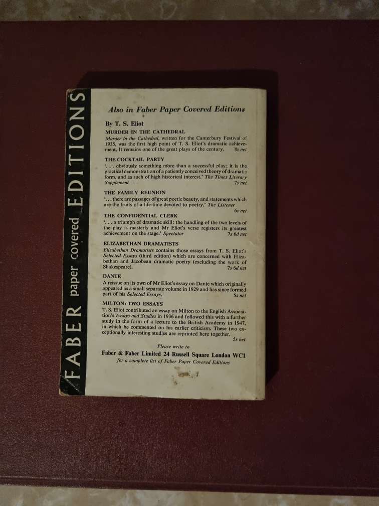 TS Eliot Selected Poems