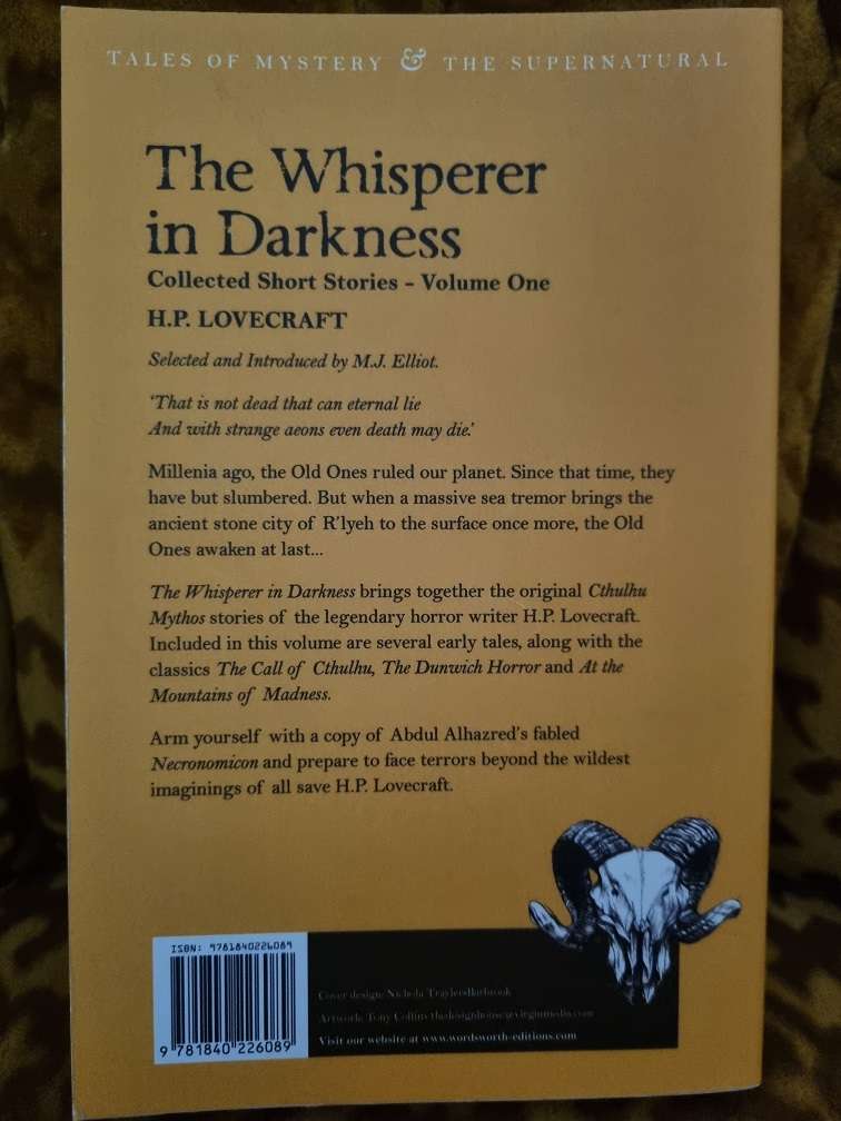The Whisperer in Darkness - HP Lovecraft - Tales of Mystery and the Supernatural!