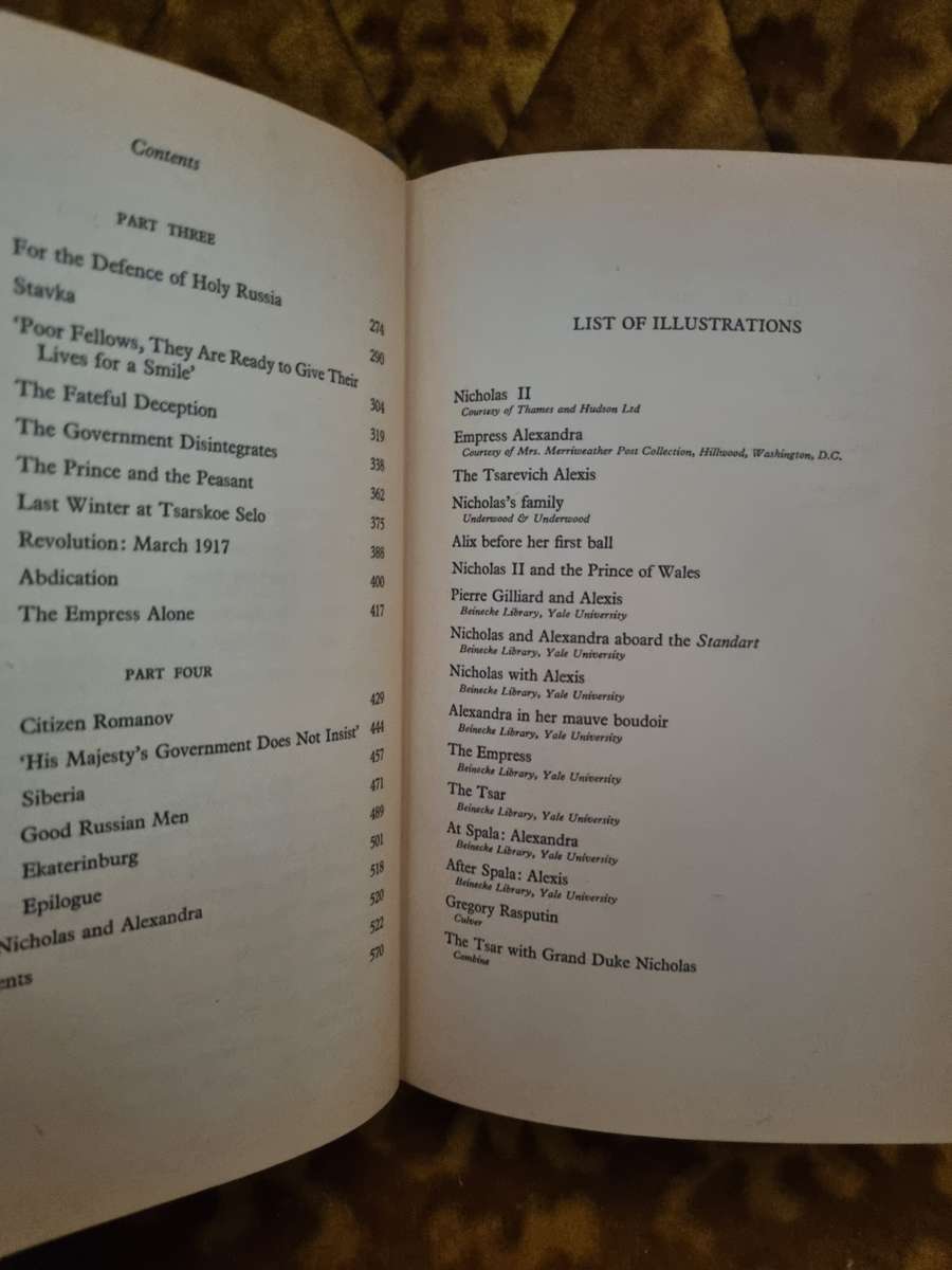 Nicholas and Alexandra, by RK Massie