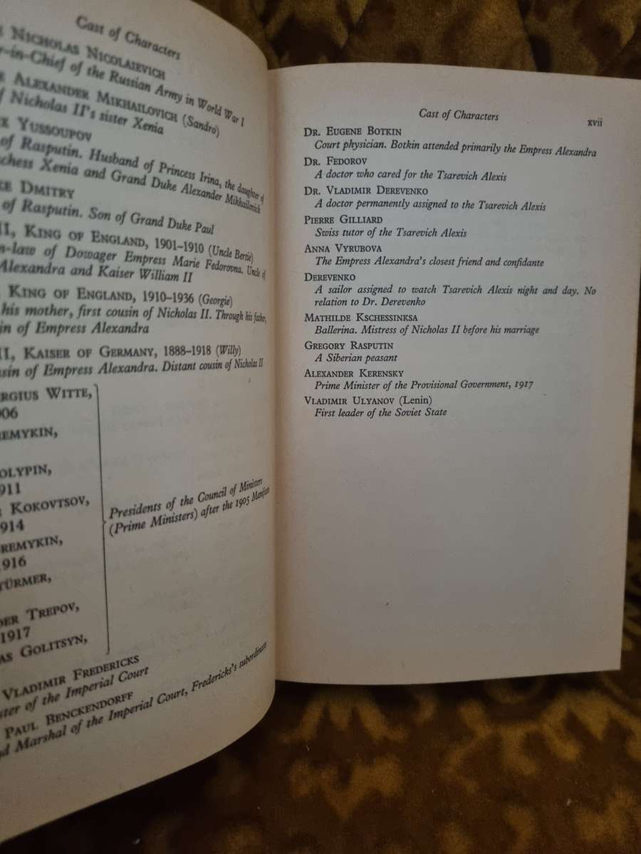 Nicholas and Alexandra, by RK Massie