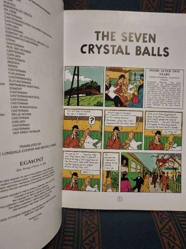 The Adventures of Tintin - The Seven Crystal Balls