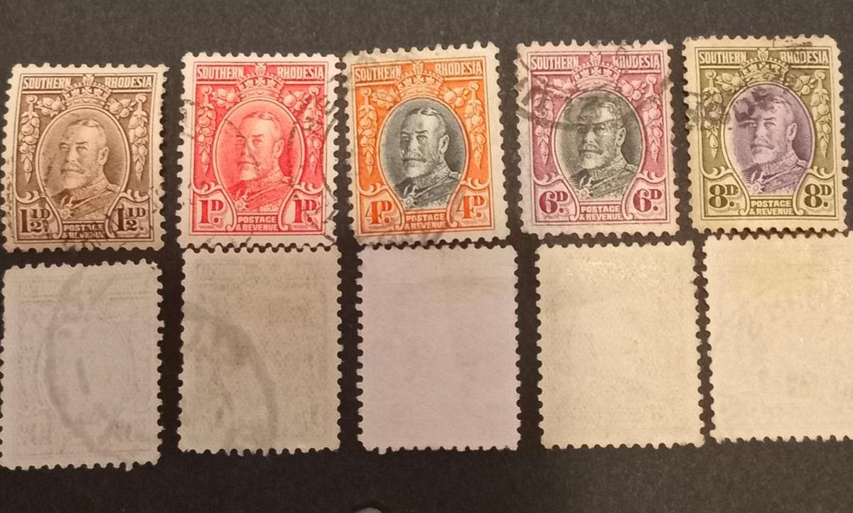 SOUTHERN RHODESIA 1931 Field Marshall Part used Set CV R2200+