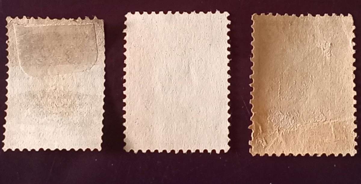 IMPERIAL RUSSIA 1858+Selection of 3 Stamps Imperial Arms/eagle