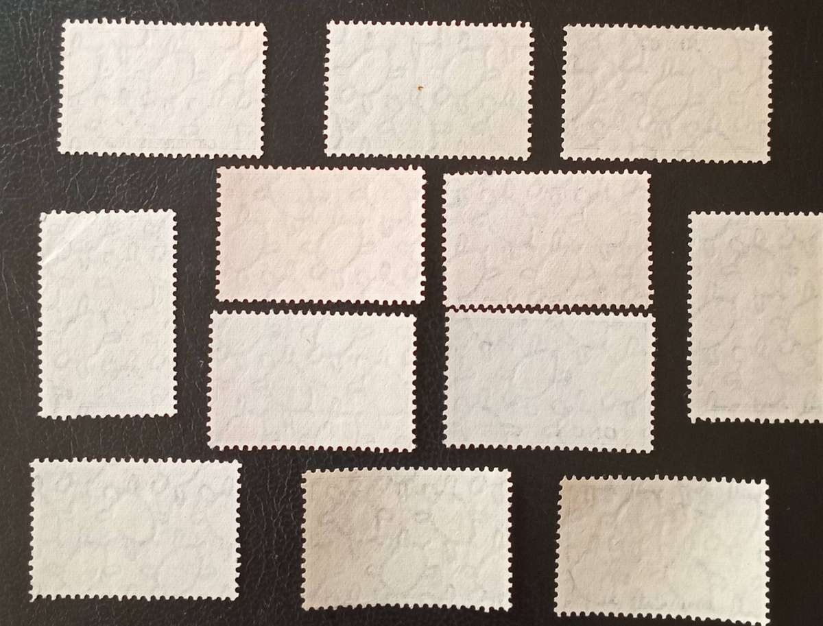 Tonga 1953 VFU not hinged Set 1d to 5/- CV R700+