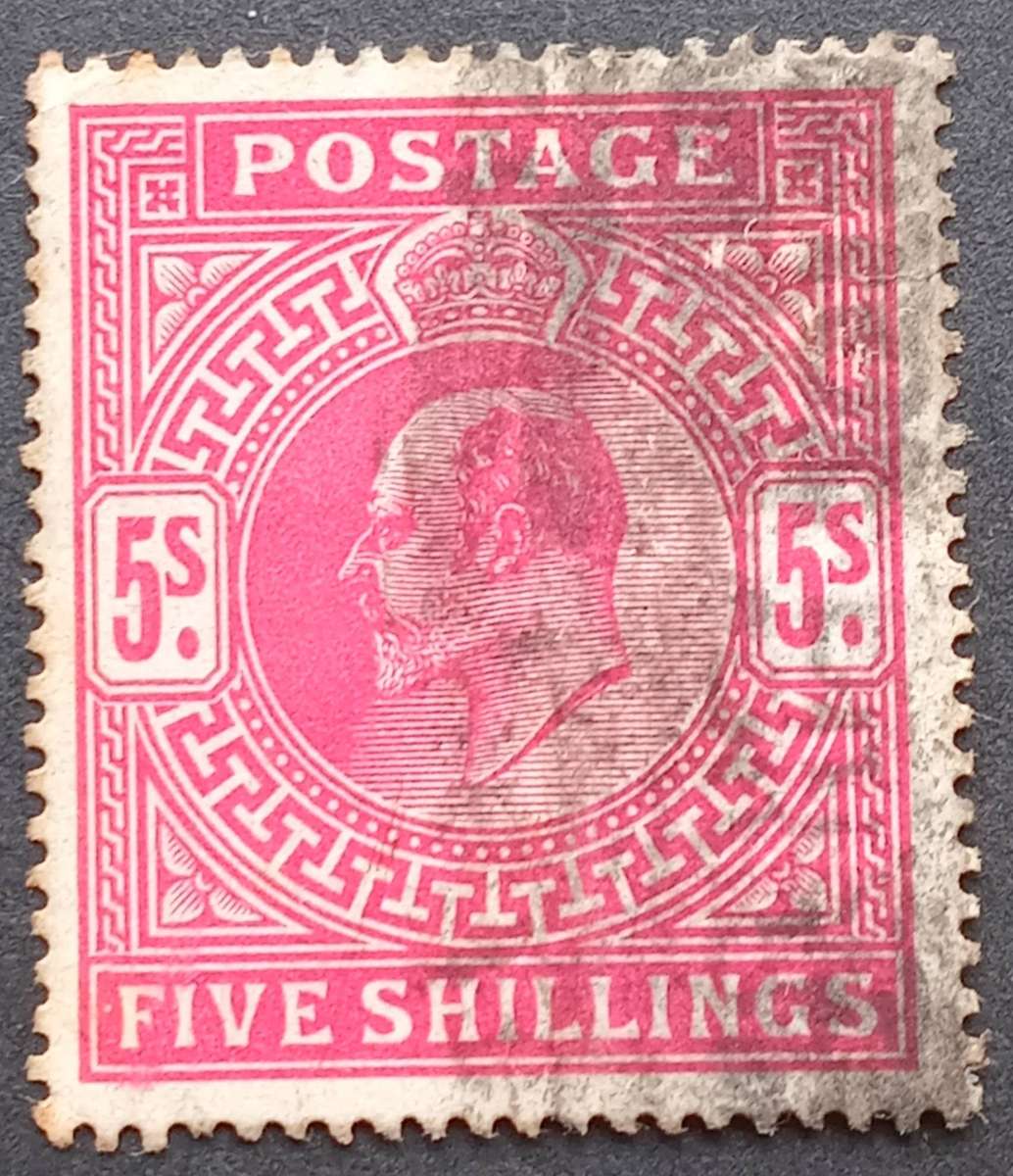 GREAT BRITAIN 1901 5s Red SG 263 CV R1200