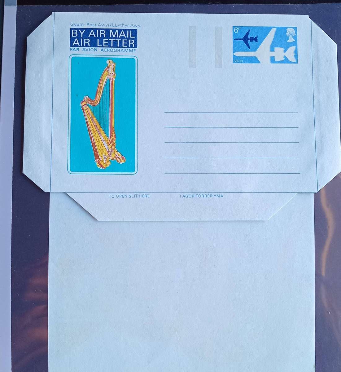 Great Britain 3 UNUSED AEROGRAMMES