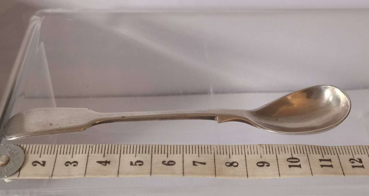 Vintage Hallmarked Teaspoon 12cm L Silver plated