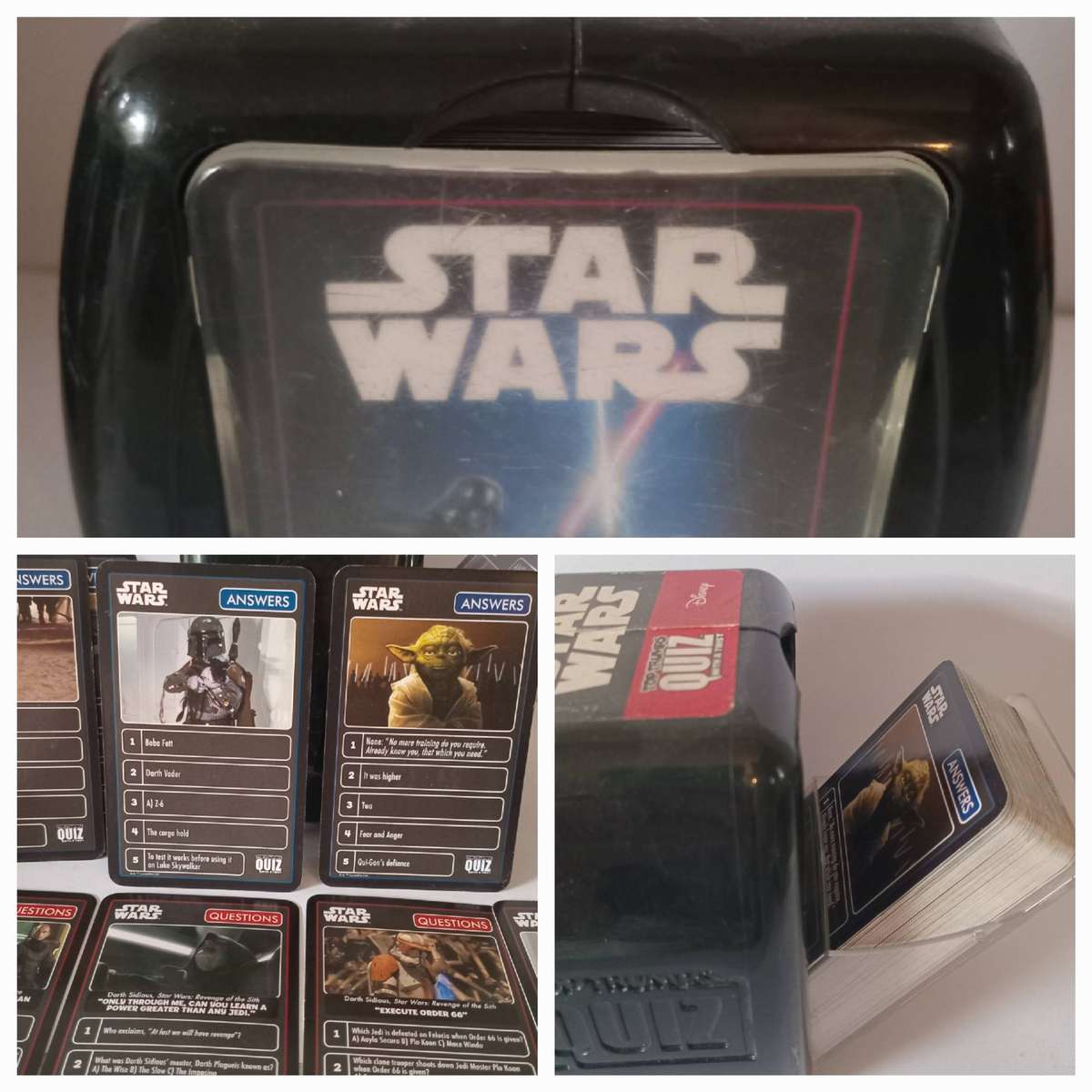 Vintage Disney Star Wars Quiz Game - Scarce item