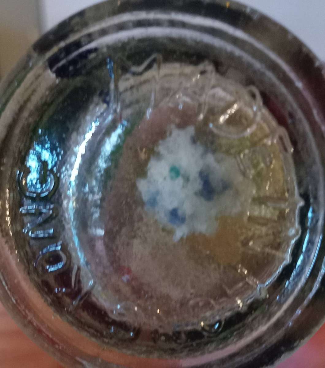 Vintage Oil Lamp 21 cm H, Made in Hong Kong