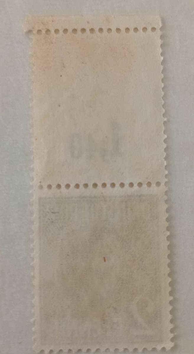 Germany Allied Occupation Zone 2 Pfennig 1947 with top control number