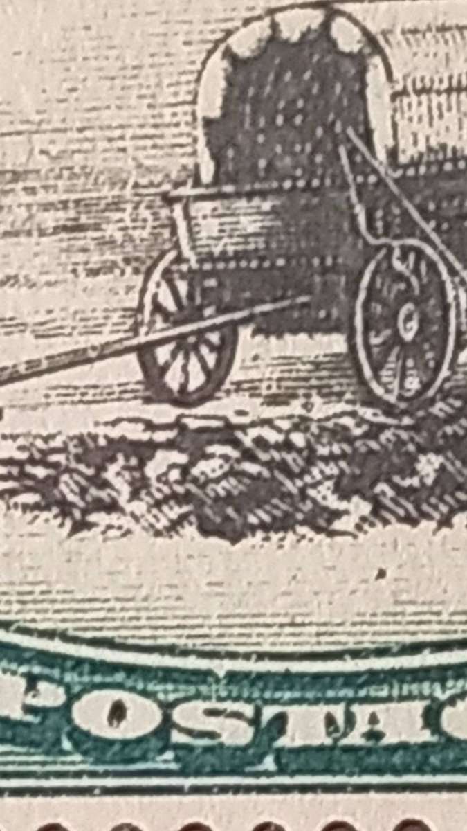 South Africa 1933-48 Hyphenated Pictorial 5/- pair with small  varieties(dots) MH CV R1400