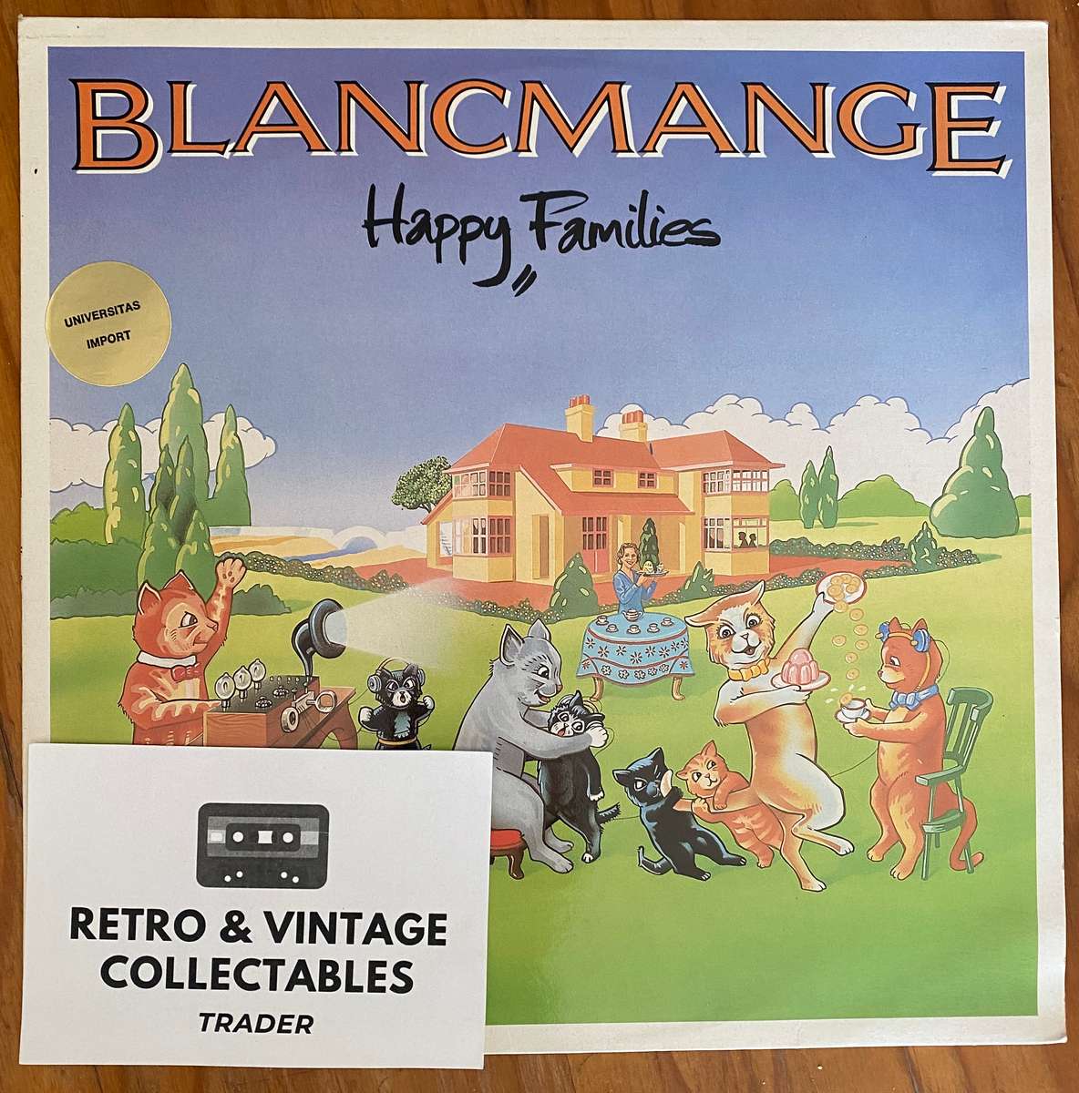 Blancmange - Happy Families LP VG/NM UK Pressing