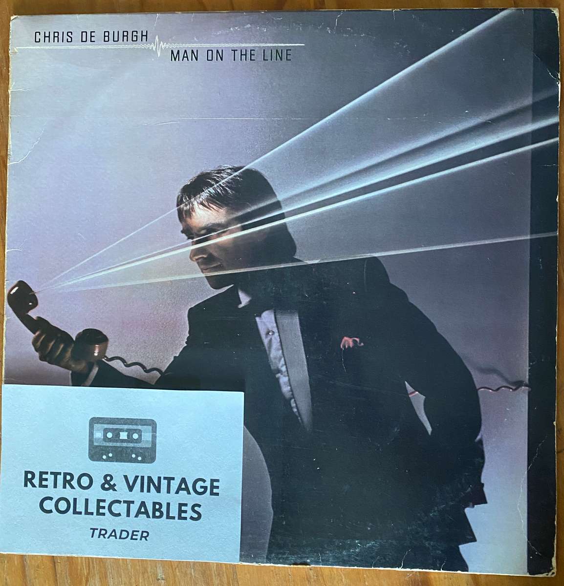 Chris De Burgh - Man On The Line LP VG/VG SA Pressing