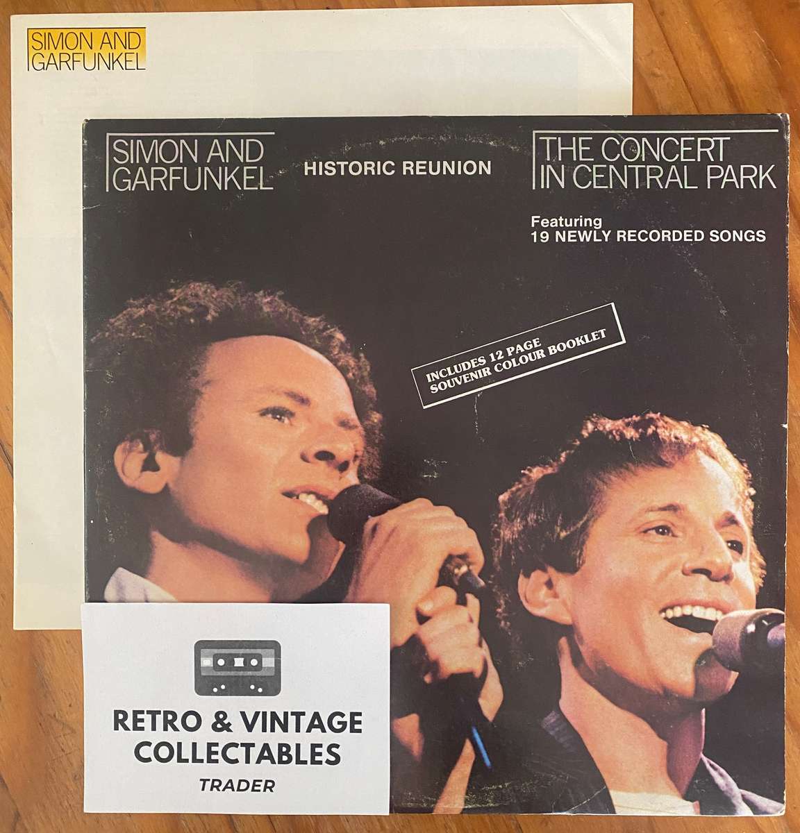 Simon & Garfunkel - The Concert In Central Park (Double incl Booklet) LP VG+/VG/VG SA Pressing