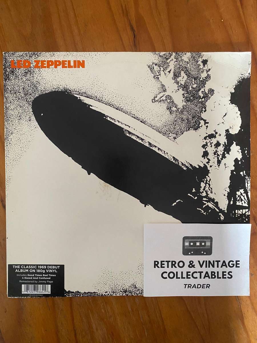 Led Zeppelin - Led Zeppelin I (Remastered) LP VG+/VG- EU Pressing