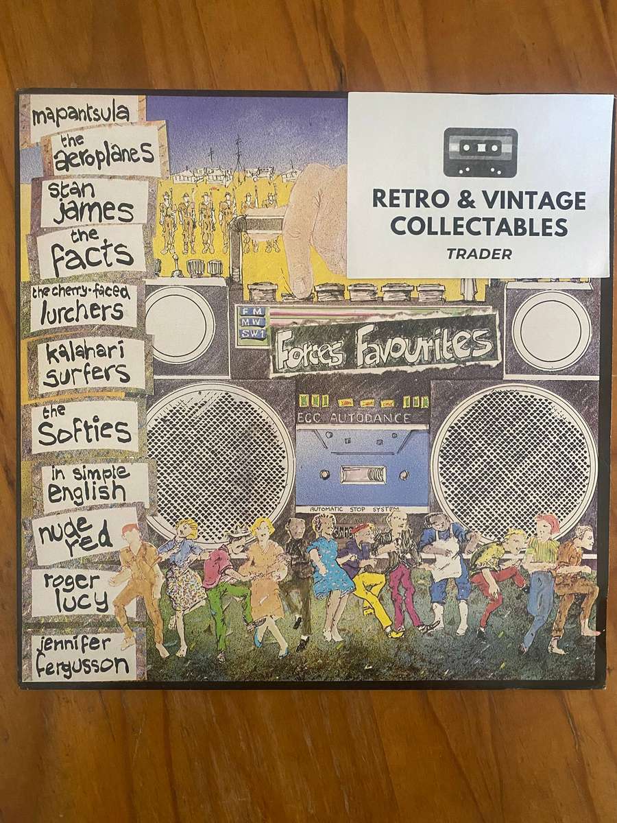 Various (Lurchers/Kalahari Surfers/Mapantsula etc) - Forces Favourites VG+/VG+ SA Pressing